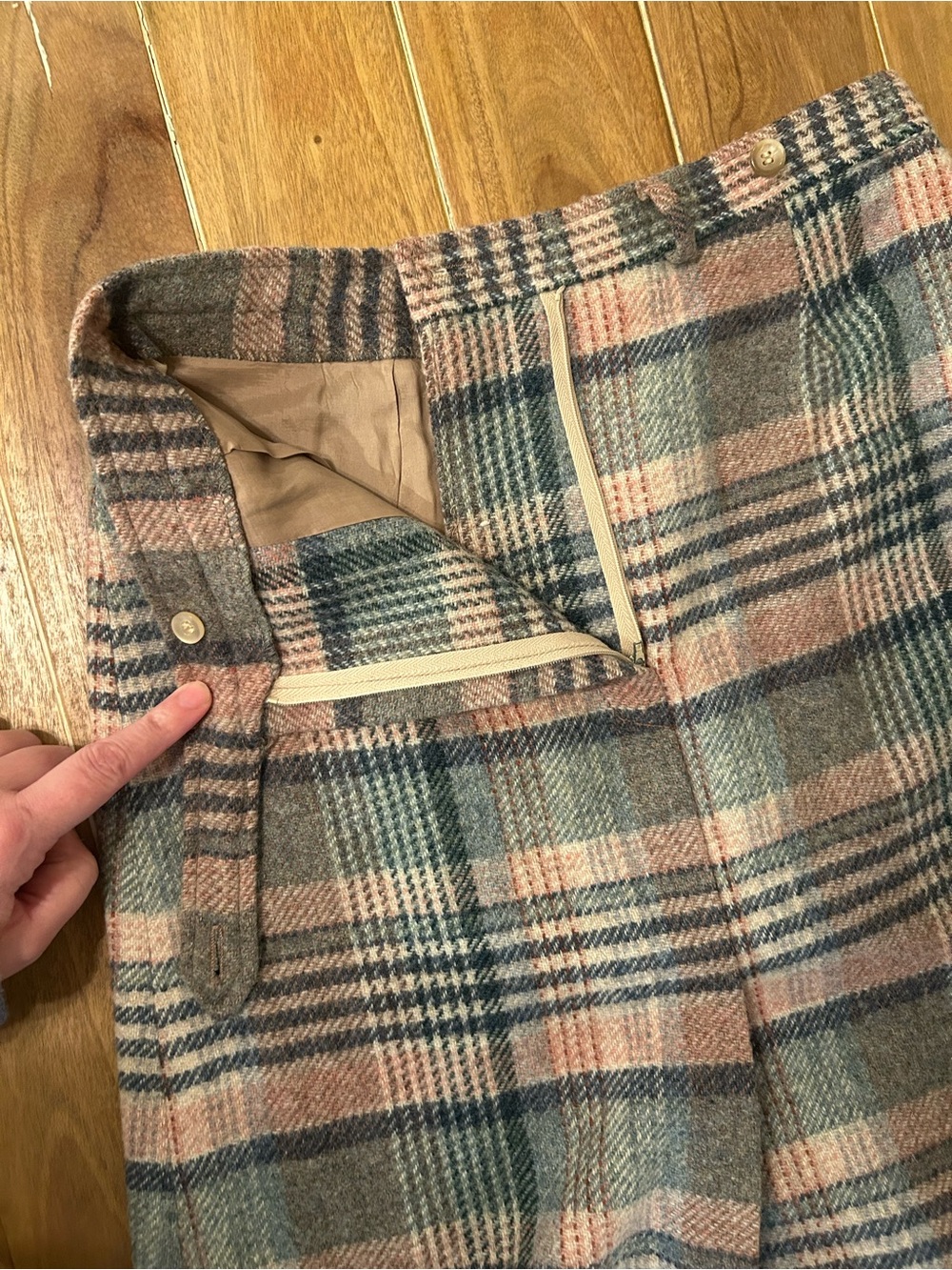 Vintage‎ Gordon of Philadelphia 100% wool skirt - Picture 6 of 9